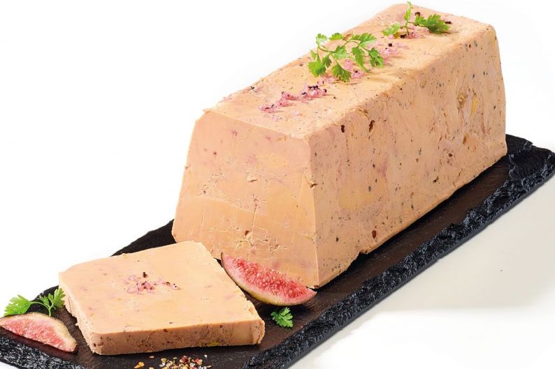 Bloc De Foie Gras de Canard Mi-Cuit Avec Morceaux 30% 1 Kg - Délices &  Bonheurs - Frais 