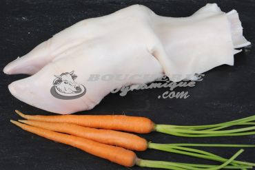 Pied de veau blanchi (la...