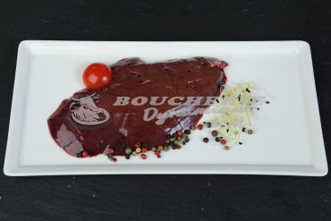 Foie d'agneau tranché