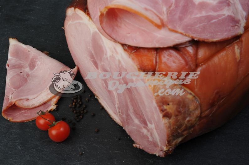 Jambon braisé fumé Charcuterie en ligne Boucherie Dynamique livraison de viande