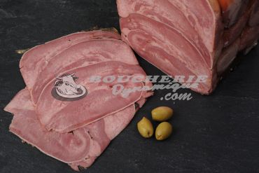 Langue de porc cuite en gelée
