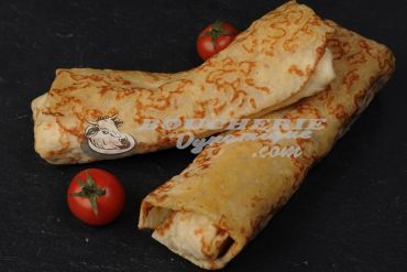 Crêpe jambon fromage