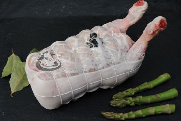 Poulet farci forestier