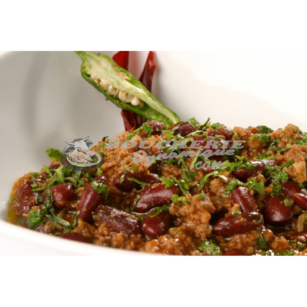 Chili con carne maison | Boucherie Dynamique livraison de viande de ...