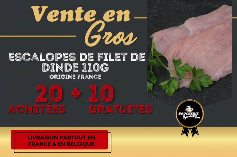 20+10 GRATUITES Escalopes...