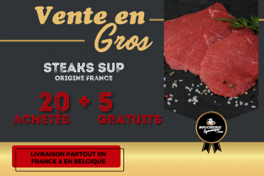 20+5 GRATUITS Steaks