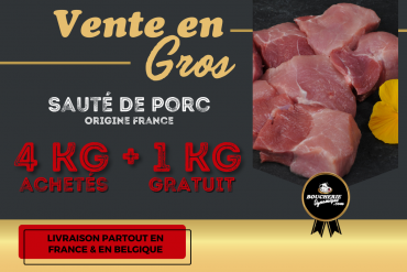 4+1 GRATUIT Sauté de porc