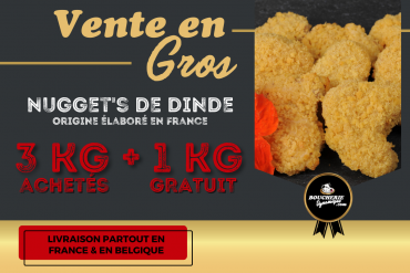 3kg +1kg GRATUIT Nugget's...