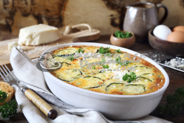 Légumes d'été gratinés au...