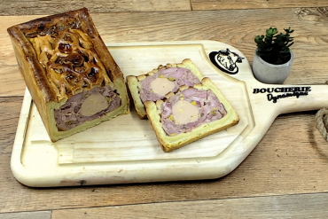 Pâté en croûte au foie de...