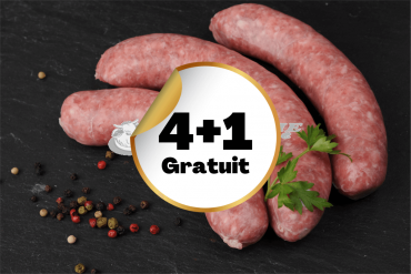 4+1 GRATUITE Saucisses de...