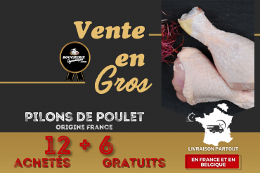 12+6 GRATUITS Pilons de poulet