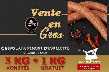 3kg+1kg  GRATUIT Chipolata...