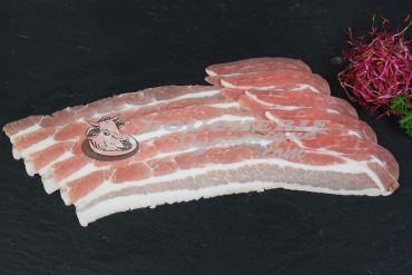 500g Poitrine de porc fumée...