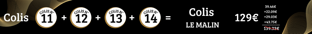 Colis 11+12+13+14 Le malin économique grande quantité
