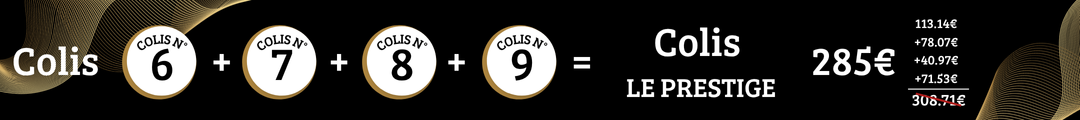 Colis 6+7+8+9 Le prestige lot pas cher