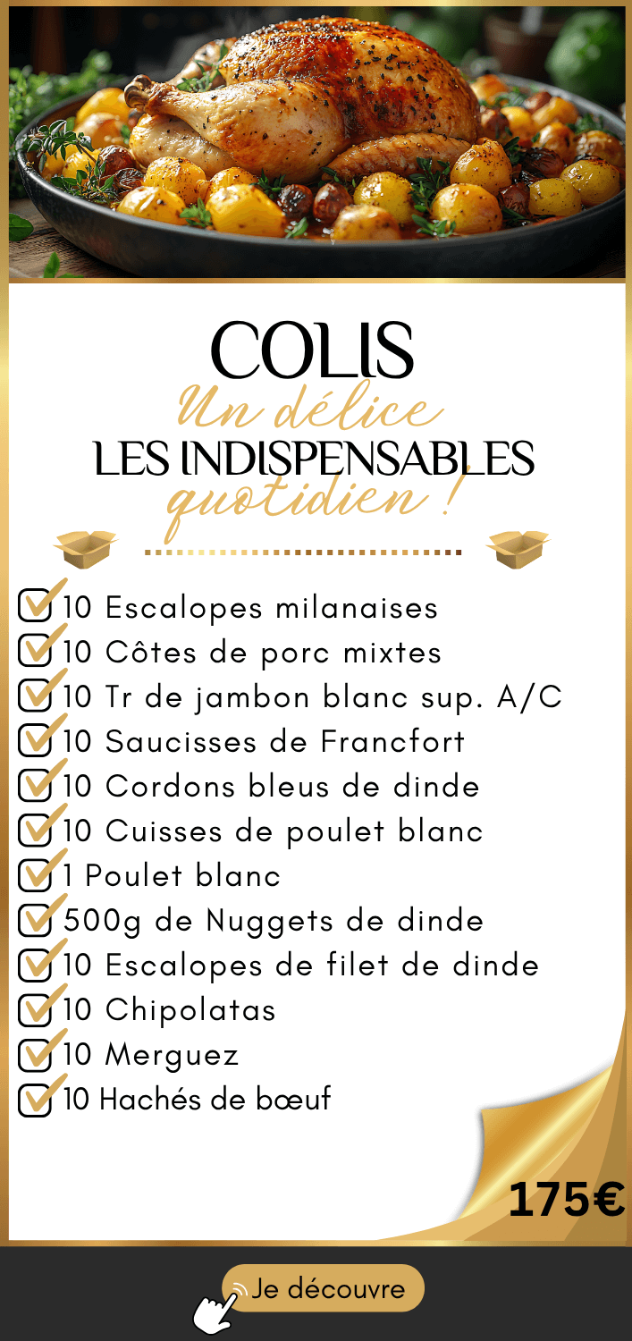 Colis indispensable pour 10 personnes